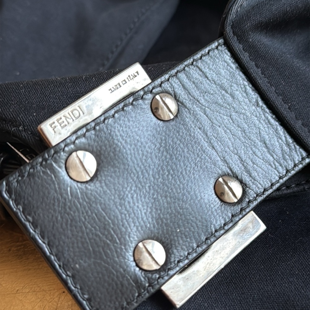 Fendi VTG Baguette in Black Neoprene - Picture 16 of 16